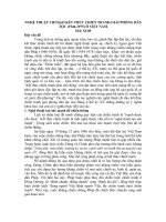 NGHỆ THUẬT CHỈ đạo kết THÚC CHIẾN TRANH GIẢI PHÓNG dân tộc (1946 1975) ỞVIỆT NAM 