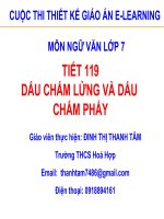 dau cham lung va dau cham phay
