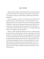 Đặc điểm hình thái và đường kính hồng cầu trong một số nguyên nhân thiếu máu