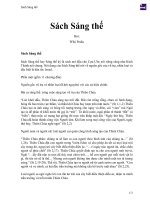 Sách sáng thế kí