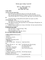 Giáo án lớp 2 tuần 5, năm học mới