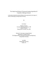 The analysis and design of concurrent learning algorithms for cooperative multiagent systems