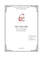 Bài toán cấp phát trong cơ sở dữ liệu phân tán PTIT