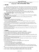 Ôn thi tuyển sinh hình học 9