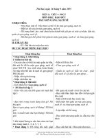 Giáo án lớp 1 tuần 4, năm học mới