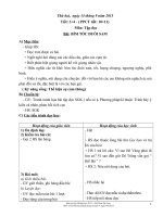 giáo án lớp 2 tuần 4, năm học mới