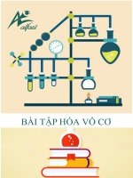 HOA VO CO luyen thi Dai Hoc THPTQG tap 1