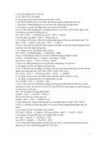 CÁC LOẠI hợp CHẤT vô cơ