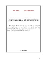 quá trình xây dựng, rèn luyện lực lượng cách mạng của đảng cộng sản đông dương trong thời kì 1939 1945 tiến tới tổng khởi nghĩa tháng tám năm 1945   