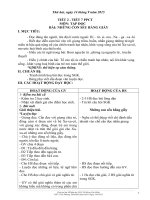 giáo án lớp 5 tuần 4, năm học mới