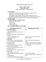 Giáo án lớp 1, tuần 3. Năm học mới