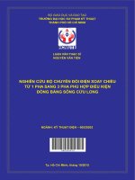 Nghiên cứu bộ chuyển đổi điện xoay chiều từ một pha sang 3 pha phù hợp điều kiện đồng bằng sông cửu long