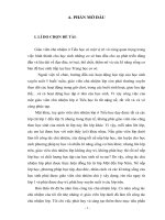 SKKN một số kinh nghiệm trong công tác chủ nhiệm lớp 