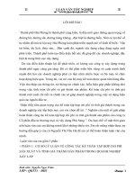 Nghiên cứu một số giải pháp hoàn thiện công tác kế toán tập hợp chi phí và tính giá thành sản phẩm của công ty cổ phần đầu tư thương mại và xây dựng phú sang  