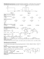 Bài tập kỹ thuật điện tử có giải