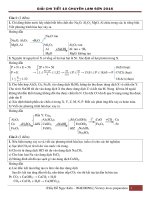 Giải chi tiết Chuyên Lam Sơn 2016