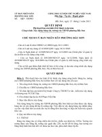 QUYet dinh phe duyet du toan (chu nam) 