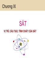 hóa học lớp 9 bài 19: Sắt