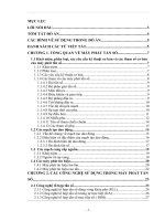 Thiết kế  chế tạo máy phát tần số 20MHz (tìm hiểu tổng quan về các loại máy phát tần số và các thông số kỹ thuật của máy)