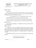 Đề Thi Thử vào 10 .Vĩnh Phúc