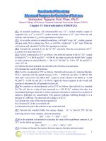 Bài tập điện hoá học