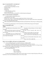 Đề cương ôn tập môn cơ sở dữ liệu đa phương tiện