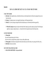 cac hinh thuc ket cau cua van ban thuyet minh. giáo án đổi mới năm  2016