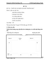 BTL thiết kế hê thống cung cấp điện đề tài trường học