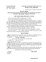 QUYet dinh phe duyet du toan ubnd van du 