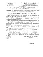 to trinh phe duyet du toan bo sung TT09 