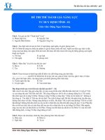 Đề thi đánh giá năng lực   tư duy định tính 01 