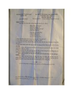 Đề ts lớp 10 ngữ văn tỉnh hưng yên 2016