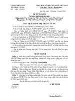 QUYet dinh phe duyet bo sung du toan 