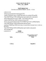 thuyet minh sua chua duong hoa phuong do 