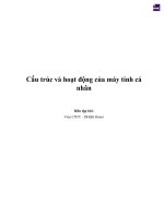 Cấu trúc và hoạt động của máy tính cá nhân 