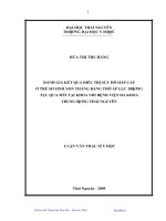 ĐÁNH GIÁ KẾT QUẢ ĐIỀU TRỊ SUY HÔ HẤP CẤP Ở TRẺ SƠ SINH NON THÁNG BẰNG THỞ ÁP LỰC DƢƠNGTỤC QUA MŨI TẠI KHOA NHI BỆNH VIỆN ĐA KHOATRUNG ƯƠNG THÁI NGUYÊN