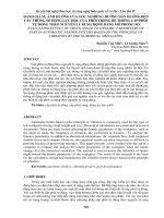 ĐÁNH GIÁ sự ẢNH HƯỞNG của góc NGHIÊNG ĐƯỜNG dẫn HƯỚNG đến các THÔNG số ĐỘNG lực học của PHÔI TRONG hệ THỐNG cấp PHÔI tự ĐỘNG THEO NGUYÊN lý RUNG ĐỘNG BẰNG mô PHỎNG số 