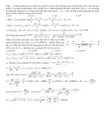 Bài tập điện xoay chiều lớp 12