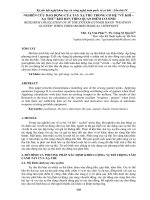 NGHIÊN cứu DAO ĐỘNG của TAY xạ THỦ TRONG cơ hệ “vũ KHÍ –xạ THỦ” KHI bắn THEO QUAN điểm cơ SINH RESEARCH OSCILLATION OF IN THE SYSTEM GUNNER HAND WEAPONS  GUNNER WHEN FIRED BIOMECHANICAL VIEWPOINT 