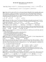 ĐỀ VÀ LOI GIAI CÁC CÂU MỨC ĐỘ 3,4- 2016