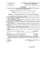 to trinh phe duyet du toan bo sung TT09 