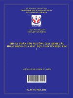 Thuật toán tìm ngưỡng xác định các hoạt động của mắt dựa vào tín hiệu EEG 