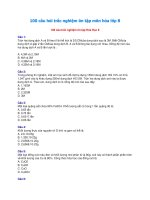 câu hỏi trắc nghiệm hay