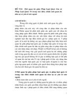 Mối quan hệ giữa pháp luật quốc gia và pháp luật quốc tế trong việc điêu chỉnh mối quan hệ dân sự có yếu tố nước ngoài 