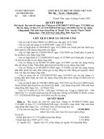 QUYet dinh phe duyet bo sung du toan TT09 