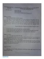 Đề thi vào lớp 10 môn Ngữ văn -THPT chuyên Lê Quý Đôn, Bình Định 2016-2017