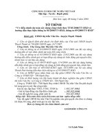 tơ trinh dieu chỉnh gia cong trinh cho van du 