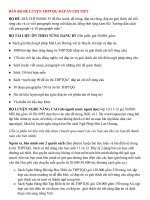 bộ đề THPTQG có giải chi tiết