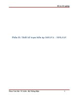 Thiết kế chi tiết và tính chọn cho TBA 160kV