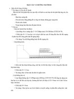 Cấu tạo mặt cầu, lan can và đường người đi